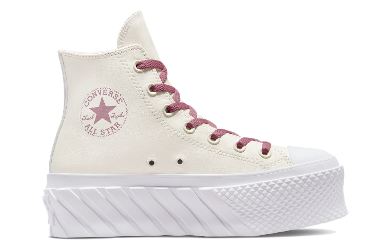 (W) Converse Chuck Taylor All Star Lift 2X Platform 'White Pink' 圖 2