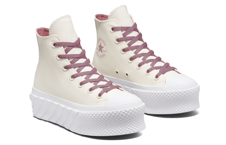 (W) Converse Chuck Taylor All Star Lift 2X Platform 'White Pink' 圖 3