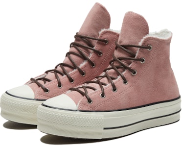 (W) Converse Sherpa Chuck Taylor All Star Platform Tinggi 'Merah Jambu Biru' 566566C Lookbook (W) Converse Sherpa Chuck Taylor All Star Platform Tinggi 'Merah Jambu Biru' 566566C