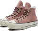 Lookbook (W) Converse Sherpa Chuck Taylor All Star Platform Tinggi 'Merah Jambu Biru' 566566C