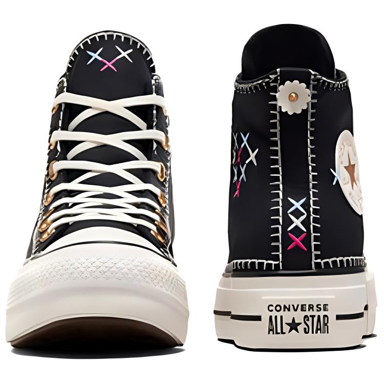 Sizing (W) 컨버스 척테일러 리프트 플랫폼 블랙화이트 (Keonbeoseu Cheokteileo Ripeuteu Peulraetpeom Beullaek Hwaiteu) A08731C