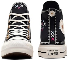 Sizing Converse Chuck Taylor All Star Lift 百塔時尚 防滑減震 高筒 帆布鞋 女款 黑白金