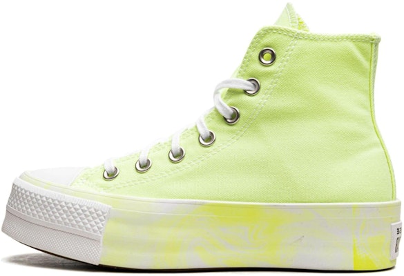 (W) Converse Chuck Taylor All Star Lift High 'Volt Glow' Wanita Lelaki A02087C Buy (W) Converse Chuck Taylor All Star Lift High 'Volt Glow' Wanita Lelaki A02087C