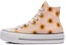 (W) Converse Chuck Taylor All Star Lift High 'Semangat Musim Panas - Musim Bunga Matahari' 572403C