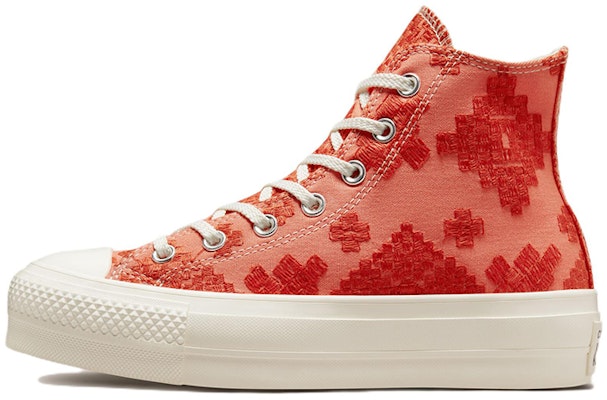 (W) Converse Chuck Taylor All Star Lift High 'Bright Madder' Merah Terang A02233C Buy (W) Converse Chuck Taylor All Star Lift High 'Bright Madder' Merah Terang A02233C