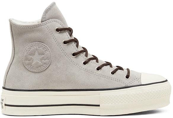 (Women) Converse Chuck Taylor All Star Lift High 'Sherpa - Wolf Grey' 566565C Order (Women) Converse Chuck Taylor All Star Lift High 'Sherpa - Wolf Grey' 566565C