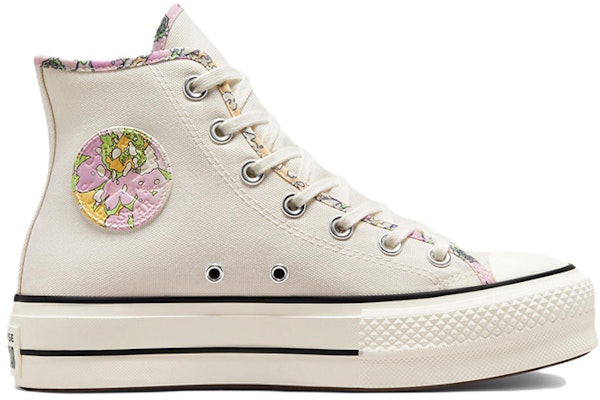 (Women) Converse Chuck Taylor All Star Lift High 'Crafted Florals' A02588C Order (Women) Converse Chuck Taylor All Star Lift High 'Crafted Florals' A02588C
