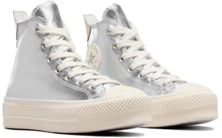 (W) Converse Chuck Taylor All Star Lift High 'Metálico - Plata Pura' A09902C Lookbook (W) Converse Chuck Taylor All Star Lift High 'Metálico - Plata Pura' A09902C