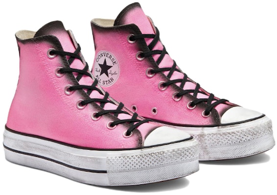 (W) Converse Chuck Taylor All Star Lift Tinggi 'Fluorescent Pink' A05690C Lookbook (W) Converse Chuck Taylor All Star Lift Tinggi 'Fluorescent Pink' A05690C