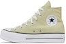 Lookbook (W) Converse Chuck Taylor All Star Lift Tinggi 'Olive Aura' A03386F