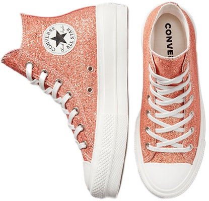 (W) Converse Chuck Taylor All Star Lift High 'Metallic Shimmer' Wanita 570984C Shop (W) Converse Chuck Taylor All Star Lift High 'Metallic Shimmer' Wanita 570984C