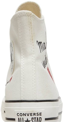 (Women) Converse Chuck Taylor All Star Lift High 'Valentine's Day - Vintage White' 571119C Sizing (Women) Converse Chuck Taylor All Star Lift High 'Valentine's Day - Vintage White' 571119C