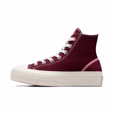 (W) Converse Chuck Taylor All Star Lift High Top 'Deep Bordeaux'