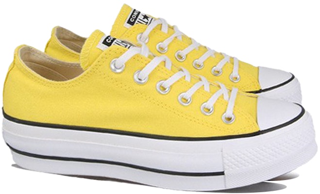 (W) Converse Chuck Taylor All Star Lift Rendah 'Kuning Mentega' 564385C Lookbook (W) Converse Chuck Taylor All Star Lift Rendah 'Kuning Mentega' 564385C