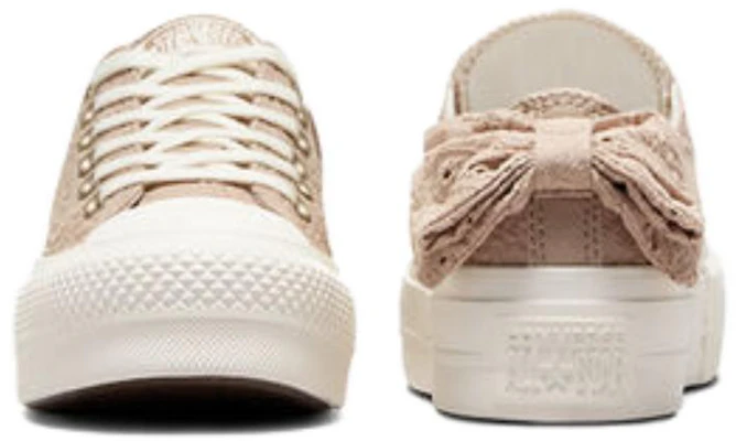 (女)Converse Chuck Taylor All Star 厚底低筒‘蝴蝶結’A10246C Sizing (女)Converse Chuck Taylor All Star 厚底低筒‘蝴蝶結’A10246C