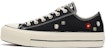 (Women) Converse Chuck Taylor All Star Lift Low 'Daisy Embroidery - Black' 567994C