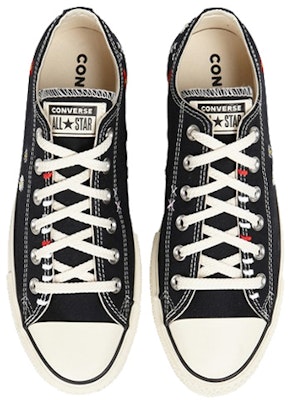 (Women) Converse Chuck Taylor All Star Lift Low 'Daisy Embroidery - Black' 567994C Shop (Women) Converse Chuck Taylor All Star Lift Low 'Daisy Embroidery - Black' 567994C