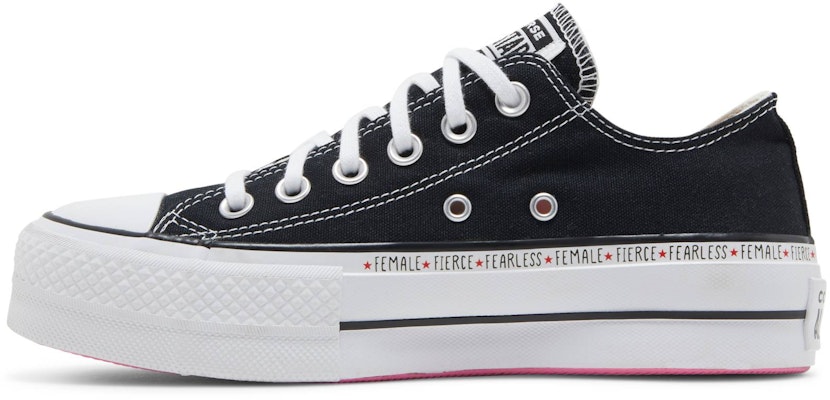 (Women) Converse Chuck Taylor All Star Lift Low 'Fierce Fearless Female' 569262C Lookbook (Women) Converse Chuck Taylor All Star Lift Low 'Fierce Fearless Female' 569262C