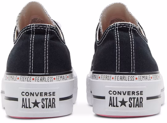 (Women) Converse Chuck Taylor All Star Lift Low 'Fierce Fearless Female' 569262C Details for (Women) Converse Chuck Taylor All Star Lift Low 'Fierce Fearless Female' 569262C