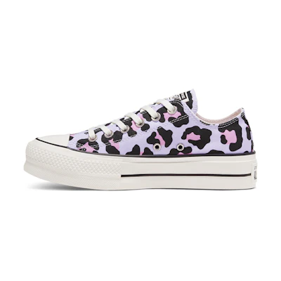 (W) Converse Chuck Taylor All Star Lift Low 'Leopard'