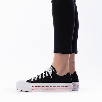 (Women) Converse Chuck Taylor All Star Lift Low 'Love Fearlessly' 567158C Details for (Women) Converse Chuck Taylor All Star Lift Low 'Love Fearlessly' 567158C