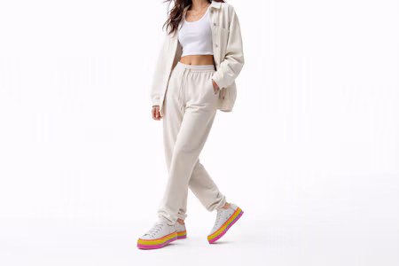 Order (女性款)Converse Chuck Taylor All Star Lift Low '彩虹 - 復古白' 564992C
