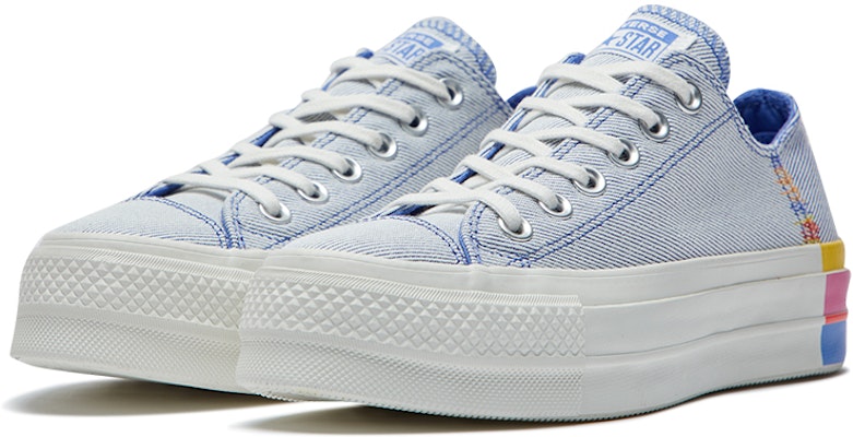 (W) チャックテイラー オールスター リフト ロー "レインボー オゾンブルー" 564993C Lookbook (W) チャックテイラー オールスター リフト ロー "レインボー オゾンブルー" 564993C