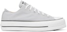 Buy (W) Converse Chuck Taylor All Star Lift Low 'Wolf Grey' Kelabu 566757C