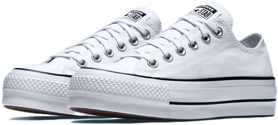 (Women) Converse Chuck Taylor All Star Lift Low 'White Black' 560251F Lookbook (Women) Converse Chuck Taylor All Star Lift Low 'White Black' 560251F