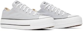 Cheap (W) Converse Chuck Taylor All Star Lift Low 'Wolf Grey' Kelabu 566757C