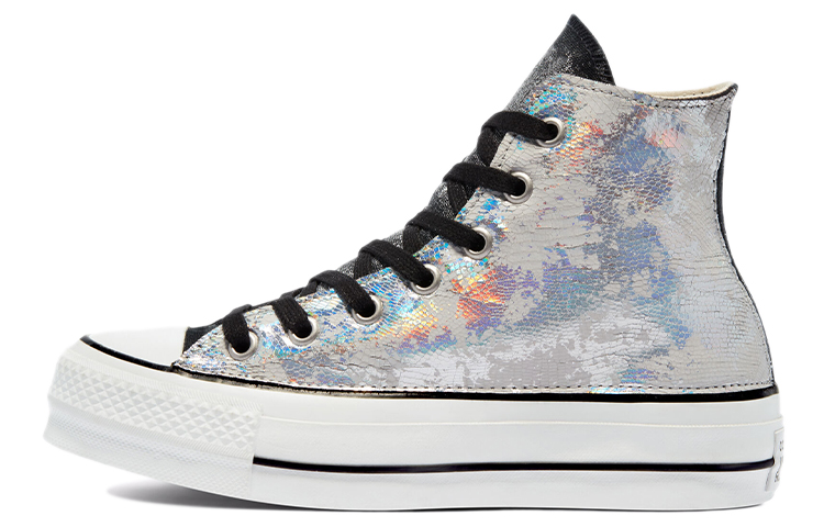 (Women) Converse Chuck Taylor All Star Lift LTD 'Laser White Silver' 572327C