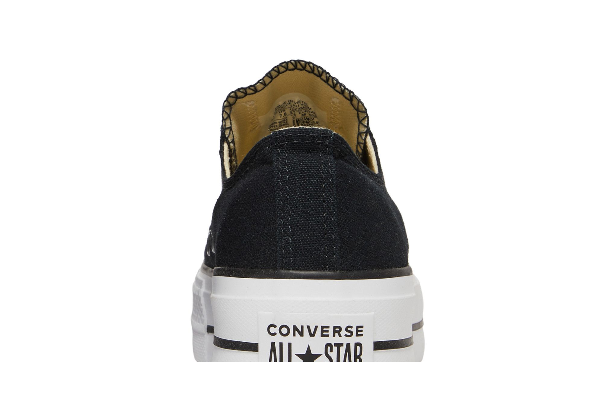 Cheap (W) Converse Chuck Taylor All Star Lift Ox ''Noir Blanc'' 560250C