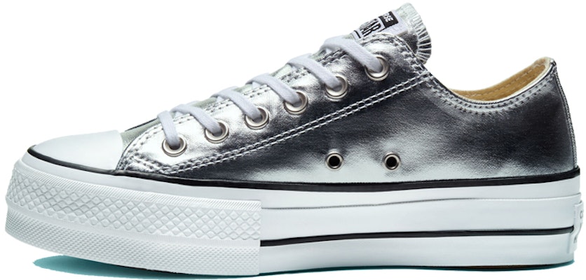 (Women) Converse Chuck Taylor All Star Lift Ox 'Silver' 560248C Buy (Women) Converse Chuck Taylor All Star Lift Ox 'Silver' 560248C