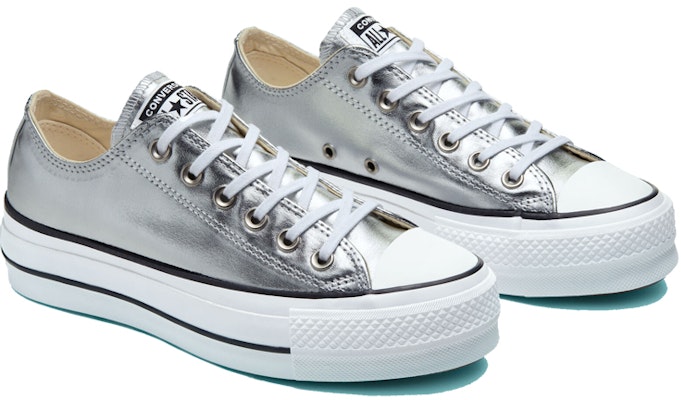 (Women) Converse Chuck Taylor All Star Lift Ox 'Silver' 560248C Lookbook (Women) Converse Chuck Taylor All Star Lift Ox 'Silver' 560248C