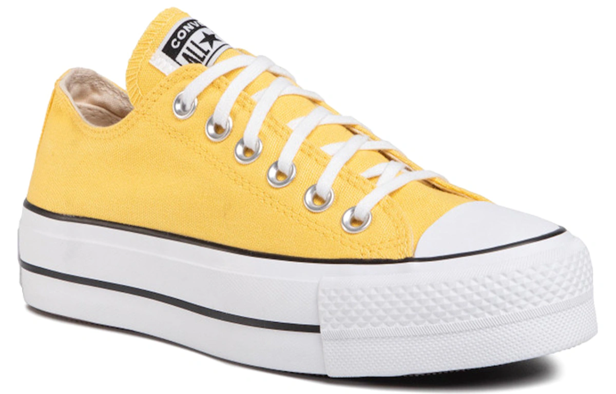(Women) Converse Chuck Taylor All Star Lift OX 'Yellow White'