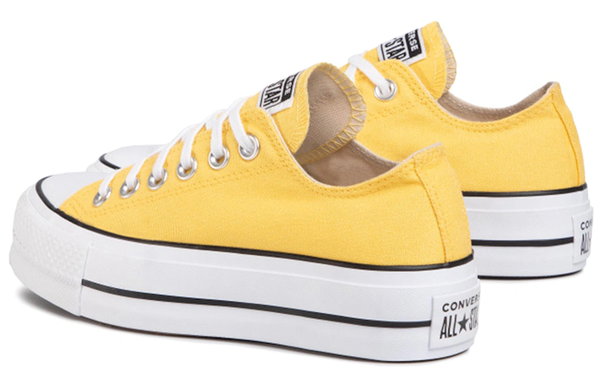 (Women) Converse Chuck Taylor All Star Lift OX 'Yellow White'