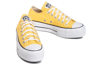 (Women) Converse Chuck Taylor All Star Lift OX 'Yellow White'