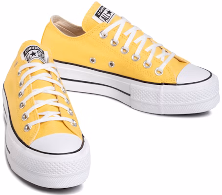 (W) Converse Chuck Taylor All Star Lift OX 'Kuning Putih' 568627C Shop (W) Converse Chuck Taylor All Star Lift OX 'Kuning Putih' 568627C