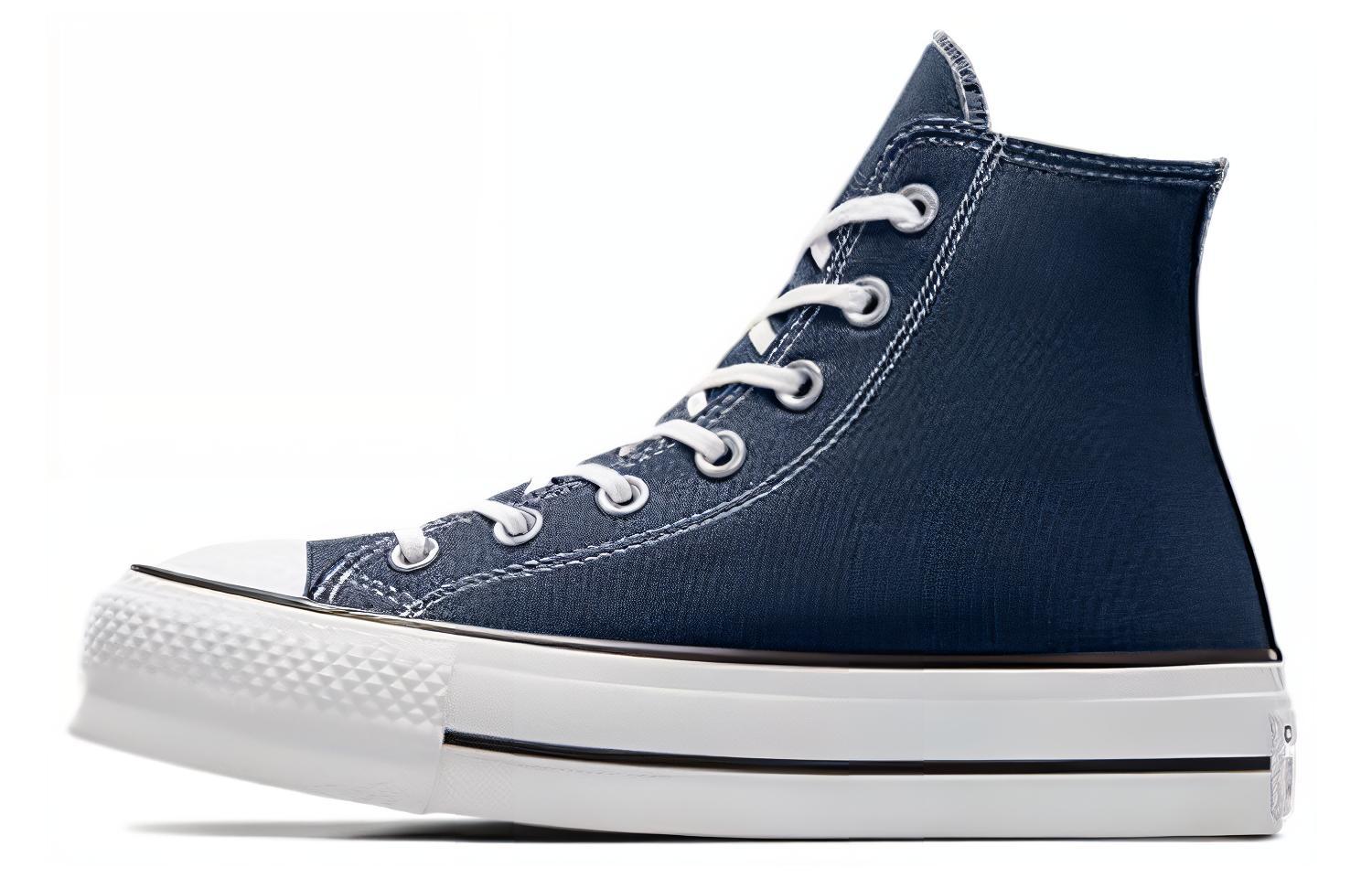 (Women) Converse Chuck Taylor All Star Lift Platform High 'Navy' A08215F