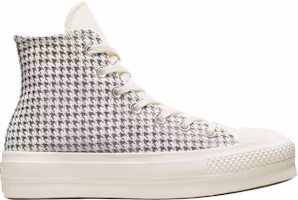 (Women) Converse Chuck Taylor All Star Lift Platform High 'Houndstooth Shine - Egret Pure Silver' A04276C (Women) Converse Chuck Taylor All Star Lift Platform High 'Houndstooth Shine - Egret Pure Silver' A04276C
