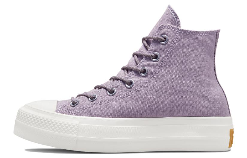 Buy (W) Converse Chuck Taylor All Star Lift Plataforma Lona 'Morado' A05014C