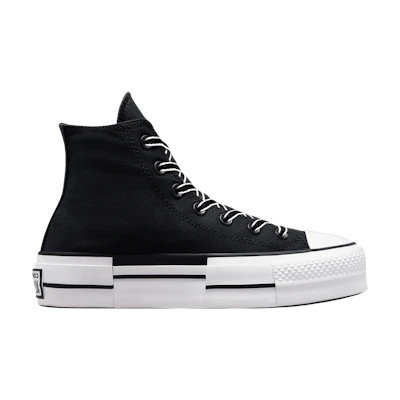 (W) Converse Chuck Taylor All Star Lift Platform High 'Outline - Black White'