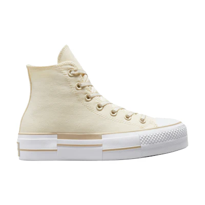 (W) Converse Chuck Taylor All Star Lift Platform High 'Outline - Oat Milk'