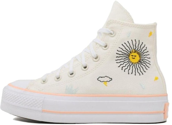 (Women) Converse Chuck Taylor All Star Lift Platform High 'Floral Embroidery' A03516C Buy (Women) Converse Chuck Taylor All Star Lift Platform High 'Floral Embroidery' A03516C