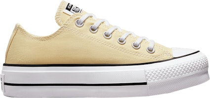 (Women) Converse Chuck Taylor All Star Lift Platform Low 'Seasonal Color - Lemon Drop' A00560C (Women) Converse Chuck Taylor All Star Lift Platform Low 'Seasonal Color - Lemon Drop' A00560C