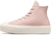 (W) Converse Chuck Taylor All Star Lift Platform Tinggi 'Bold Stitch - Pink Sage' A07953C