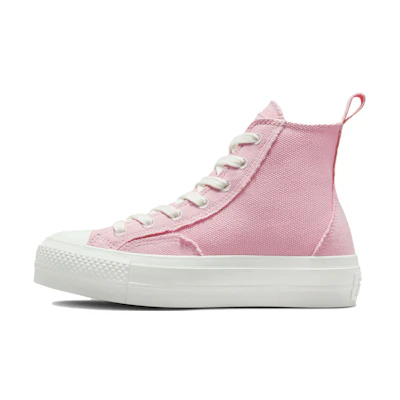 (W) Converse Chuck Taylor All Star Lift Platform High 'Oversized Patch - Sunrise Pink'
