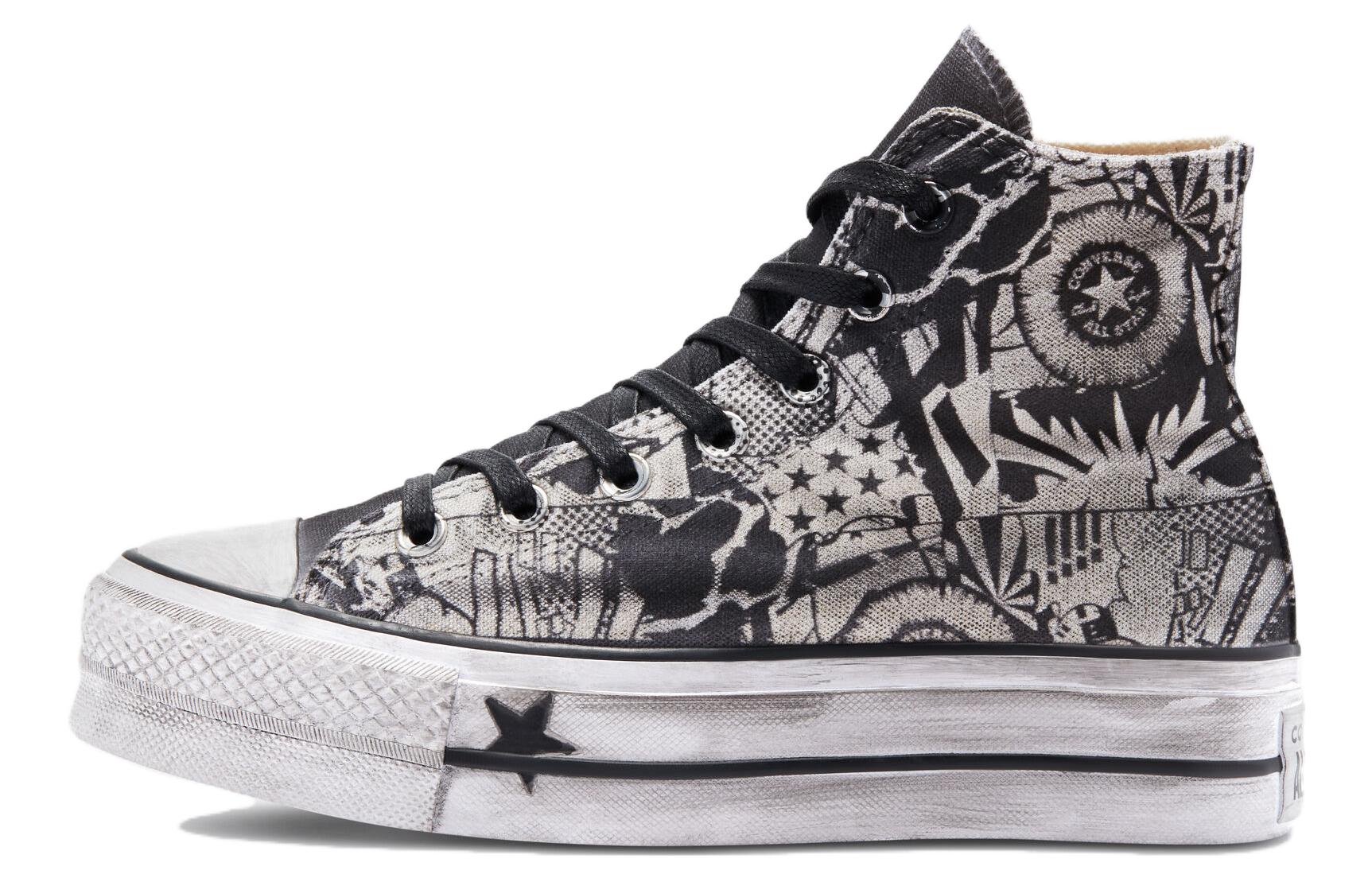 (Women) Converse Chuck Taylor All Star Lift Platform 'Comic Strip' A07155C