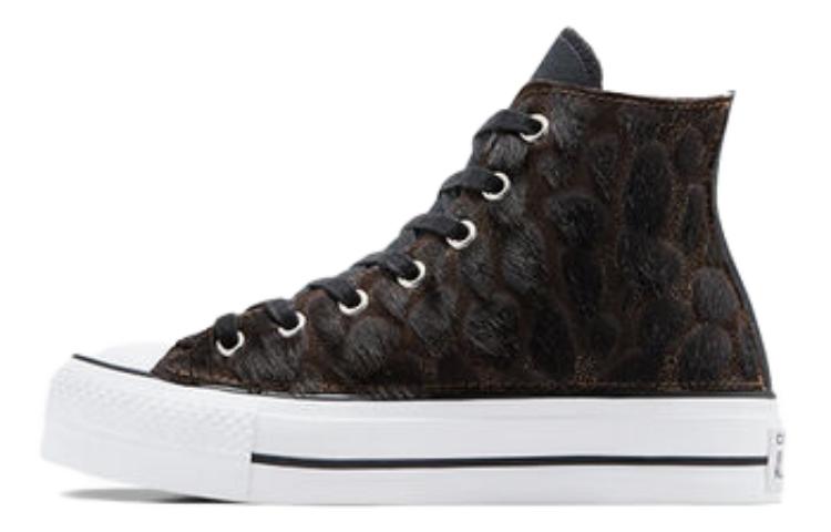 (Women) Converse Chuck Taylor All Star Lift Platform 'Animal Print Black' A07925C