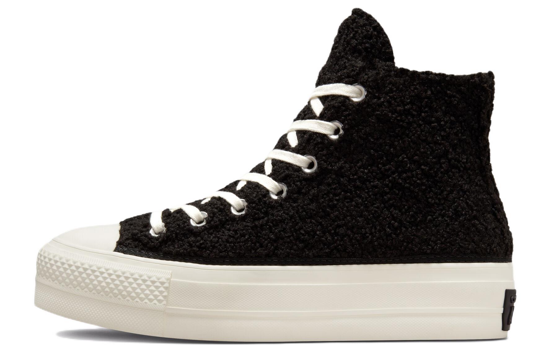 (Women) Converse Chuck Taylor All Star Lift Platform High 'Cozy Utility Black' A573211C